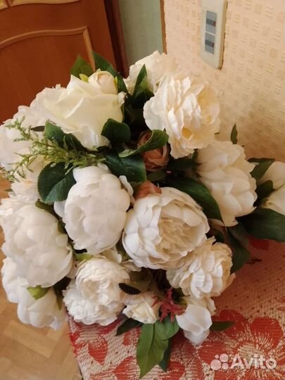 Искусственные цветы для декора свадьбы