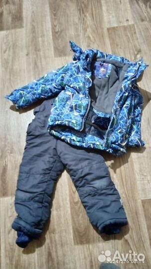 Костюм зимний на мальчика 98