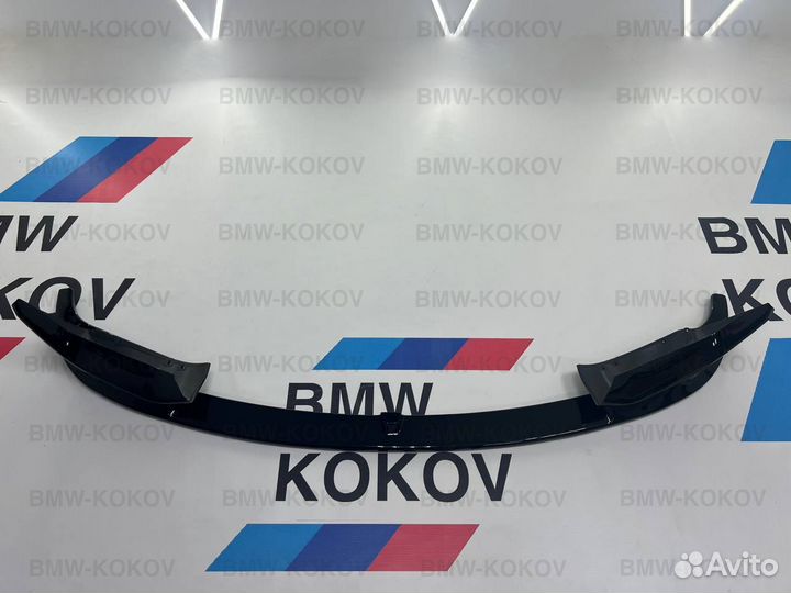 Губа сплиттер для переднего бампер BMW M3 Млук F30