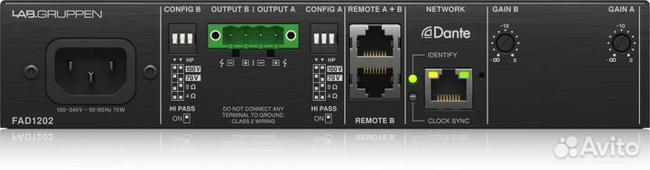 Усилитель Lab.gruppen FAD1202