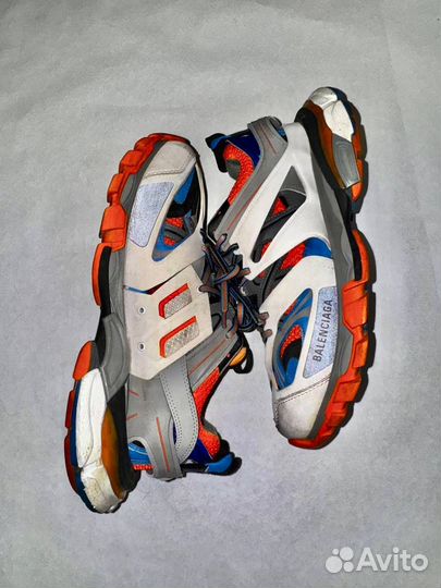 Balenciaga Track 1 Orange Blue White