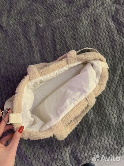 Сумка женская плюшевая