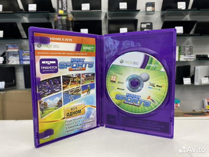 Диск xbox 360 Kinect Sports Ultimate Collection