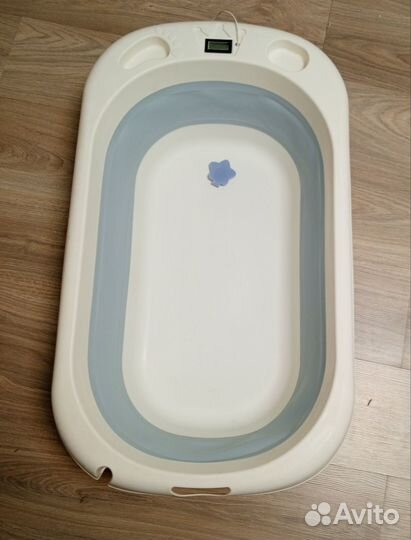 Ванночка для купания складная с матрасиком