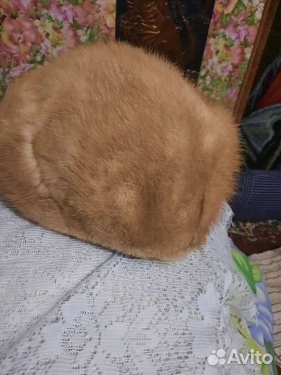 Шапка норковая женская