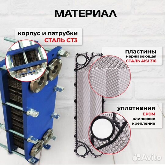 Теплообменник SN14-40 для отопления 355кВт