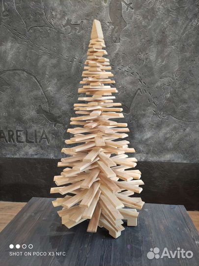 Ni-elka Елка искусственная деревянная праздничная