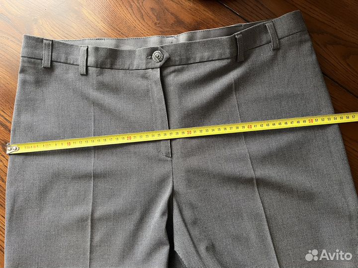 Брюки на широкую талию классические женские (р.52)