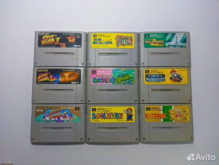 Игры на Super Famicom ntsc-J (snes, SFC) Nintendo