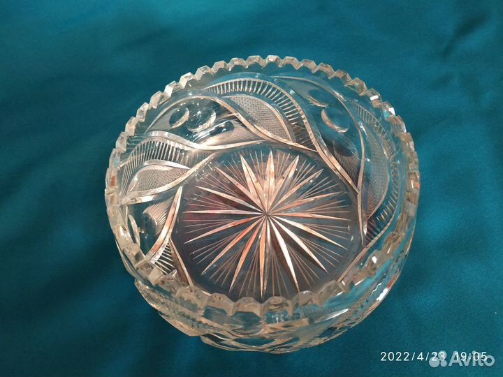 Вазы хрустальные СССР