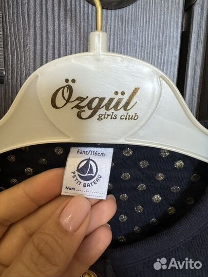 Пиджак на девочку 116 petit bateau