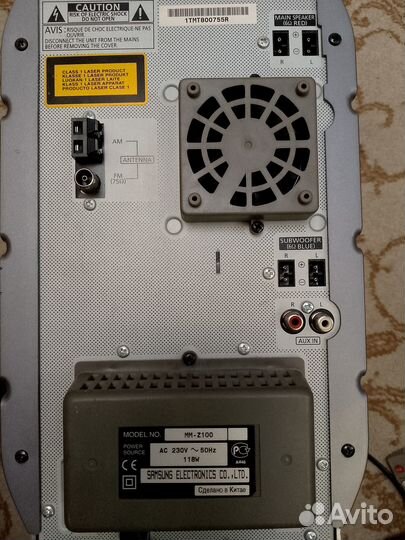 Музыкальный центр samsung mm z-100