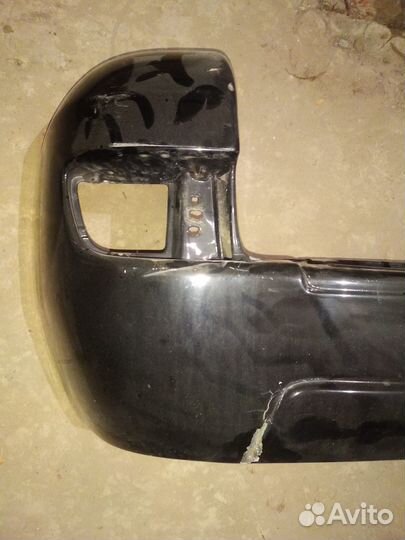 Бампер задний тойота прадо 120