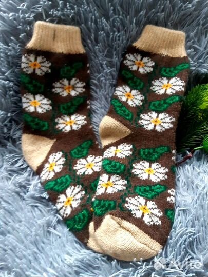 Носки из шерсти. Подарочный вариант. Цену уточняйт