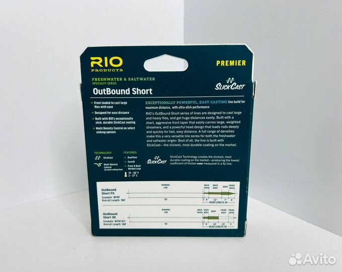 Леска RIO premier outbound short WF7F/H/I