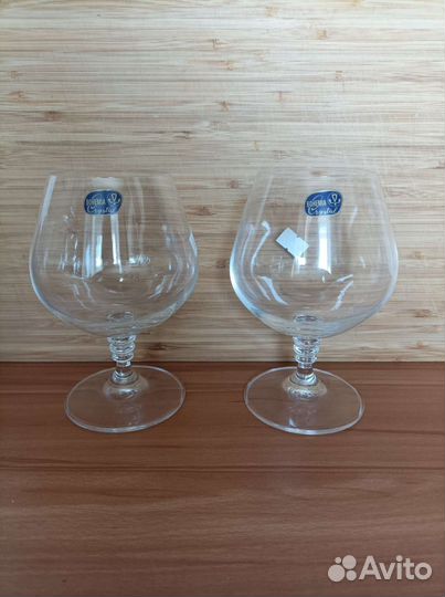 Бокалы для коньяка богемия