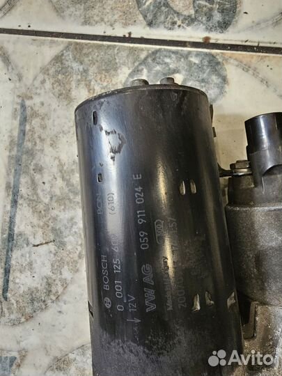 Стартер Audi Q7