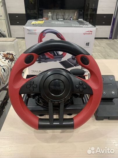 Игровой руль SpeedLink trailblazer Racing Wheel