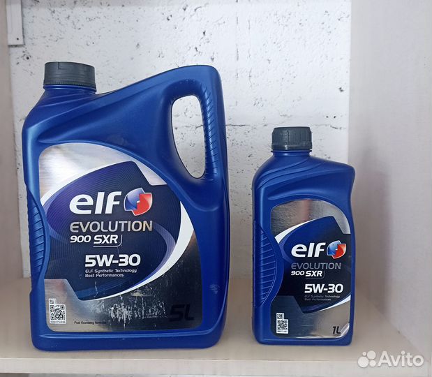 Масло ELF evolution 900 SXR 5W30