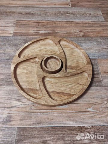 Менажница деревянная новая