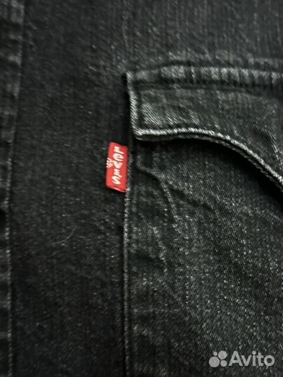 Джинсовая рубашка levis