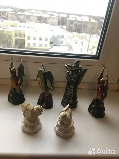 Шахматы Гарри Поттера и шахматная доска