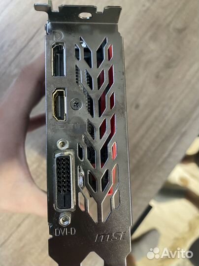 Видеокарта Msi geforce gtx 1050 ti