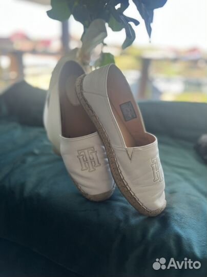 Слипоны эспадрильи Tommy Hilfiger 38