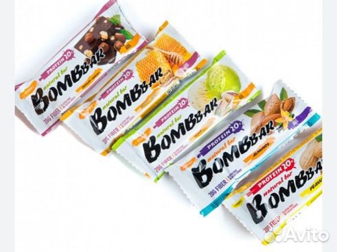 Протеиновые батончики bombbar