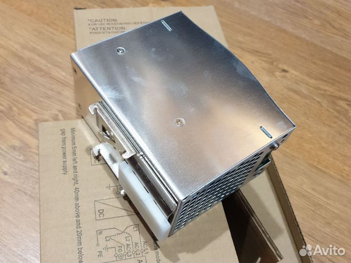 Блок питания 24в 5 новый mean well dr-120-24