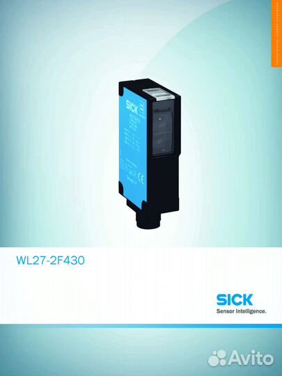 Оптический датчик Sick WL27-2F430 с кабелем