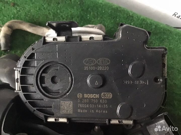 Дроссельная заслонка Kia Rio 4