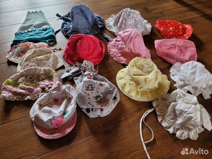 Шапочки детские летние