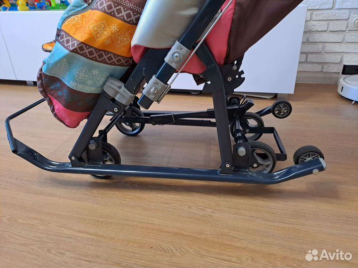Санки коляска ника 7-3