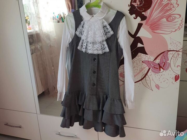 Школьная форма серая Sky Lake