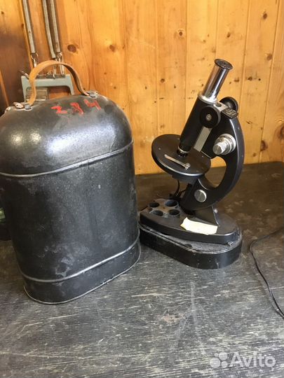Микроскоп мбу-4 СССР