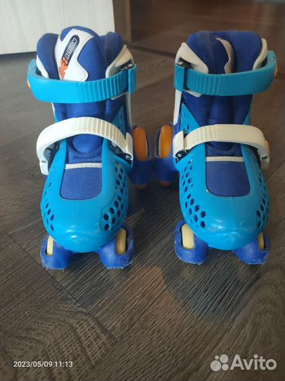 Роликовые коньки детские раздвижные