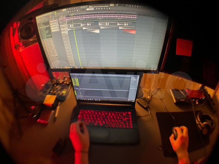 Студия звукозаписи acrylicstudio, 15 м²