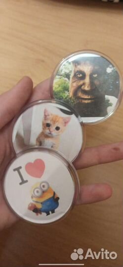 Набор для создания значков/значки