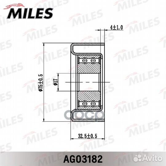 Ролик ремня приводного toyota land cruiser 90/1