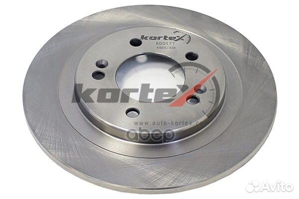 Диск торм. задн. 284x10 5 отв. KD0177 kortex