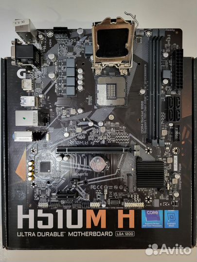 Материнская плата Gigabyte/MSI H410M и H510M H