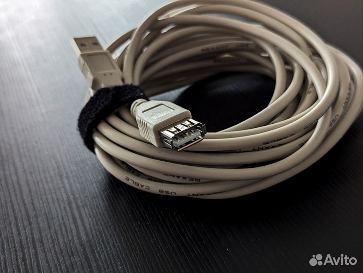 USB-A USB-C кабеля 5м, 1м, 0.45м