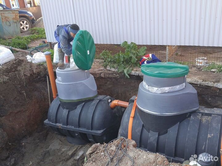 Септик эко Евролос 4 на участок