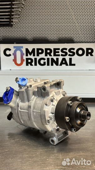 Компрессор кондиционера audi A8 D4