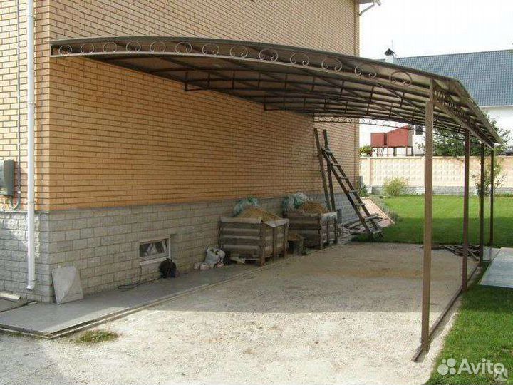 Монтаж сварка навесов и металлоконструкций