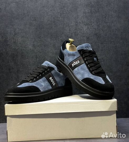 Зимние мужские кеды Boss (39-44)