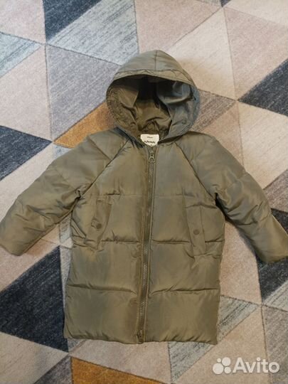 Пуховик zara для девочки