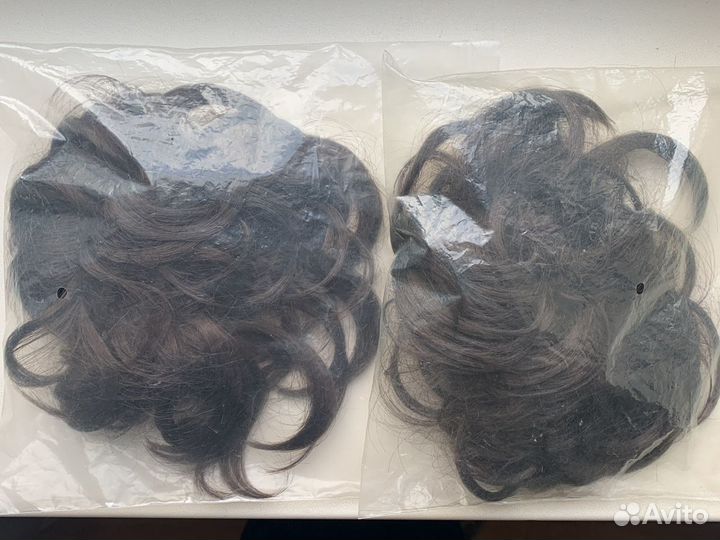 Шиньон-резинка из волос