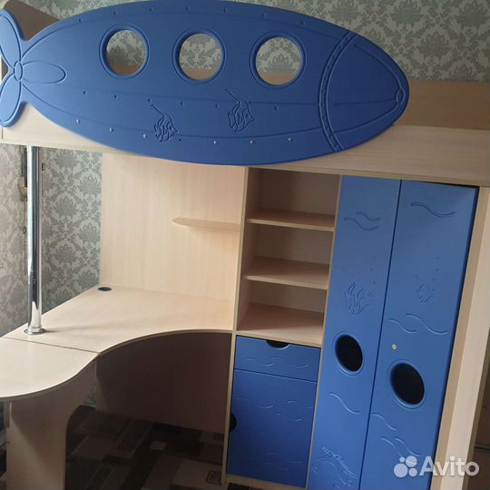 Детская кровать чердак